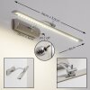 Liberia Displayleuchte LED Chrom, 1-flammig