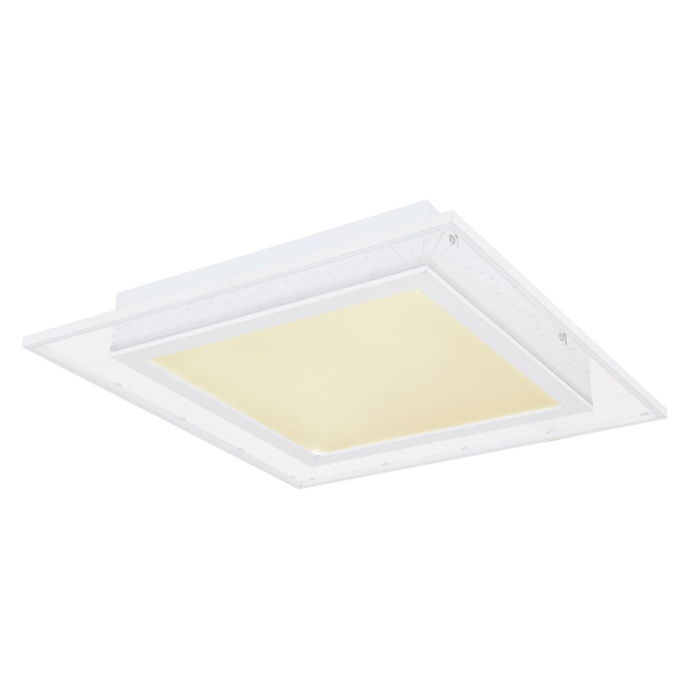 Globo SAMU Deckenpanel LED Weiß, 1-flammig, Fernbedienung, Farbwechsler main product photo