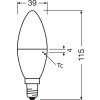 OSRAM LED Star E14 7,5 Watt 6500 Kelvin 806 Lumen