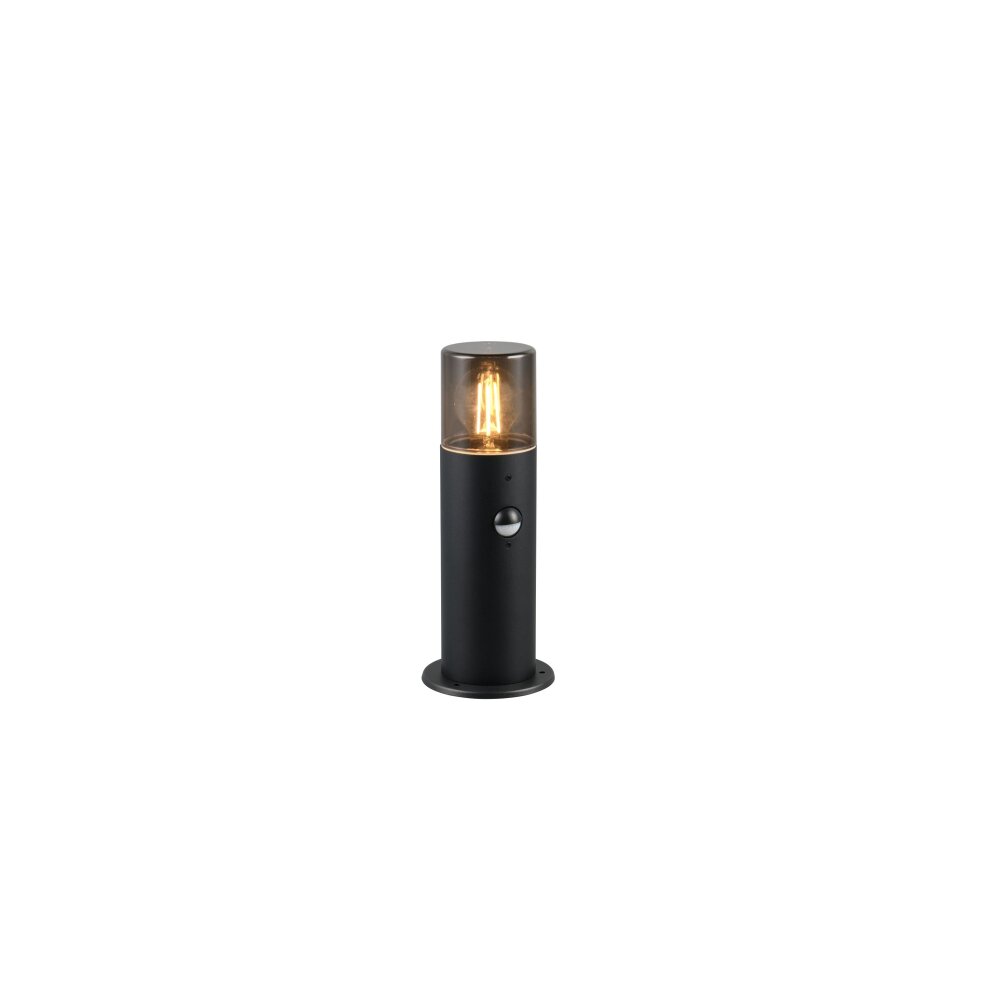 Trio HOOSIC Außenstehleuchte Schwarz, 1-flammig, Bewegungsmelder main product photo