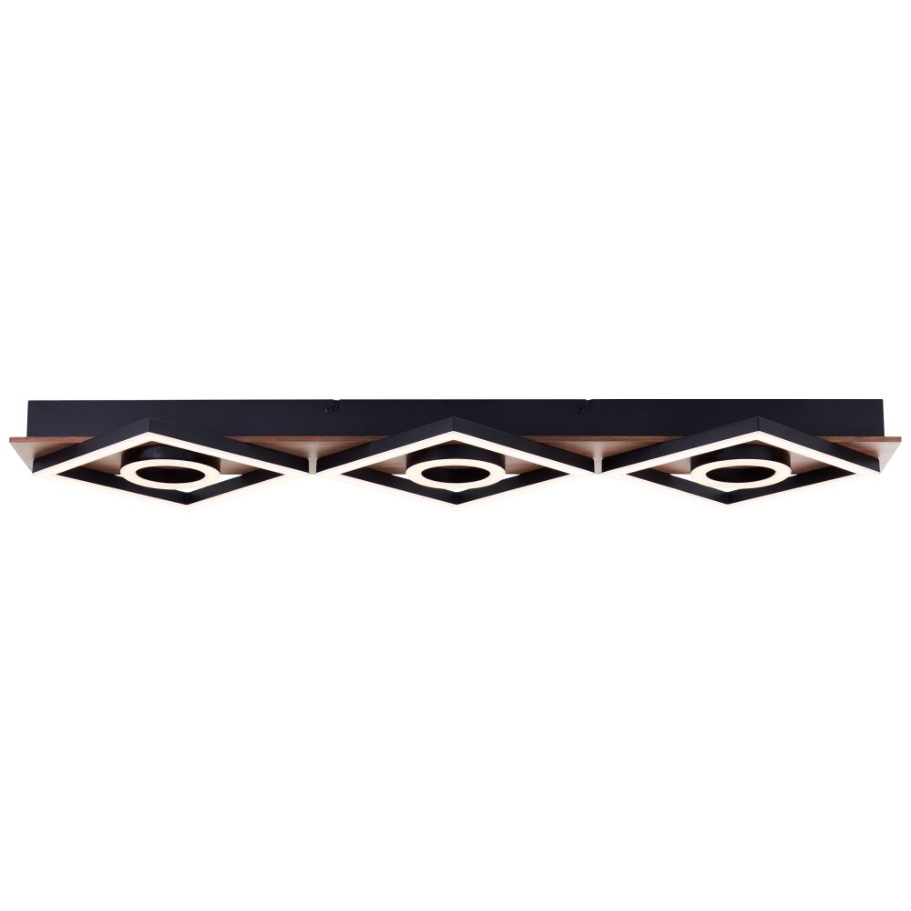 Brilliant Maureen Deckenleuchte LED Braun, Schwarz, 1-flammig main product photo
