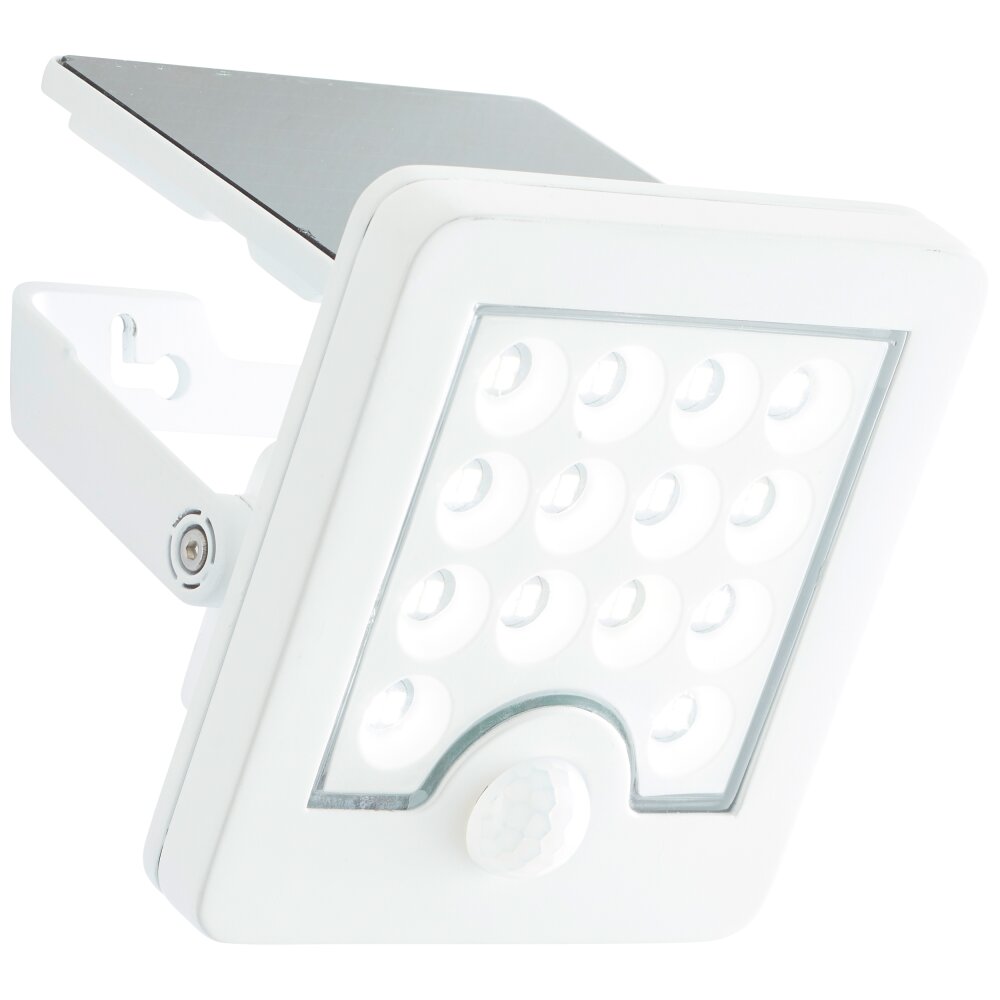 Brilliant Luton Außenwandleuchte LED Weiß, 1-flammig, Bewegungsmelder main product photo