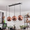 Ripoll Hängeleuchte Glas 30 cm Kupferfarben, 3-flammig