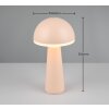Reality FUNGO Tischleuchte LED Beige, 1-flammig