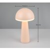 Reality FUNGO Tischleuchte LED Beige, 1-flammig