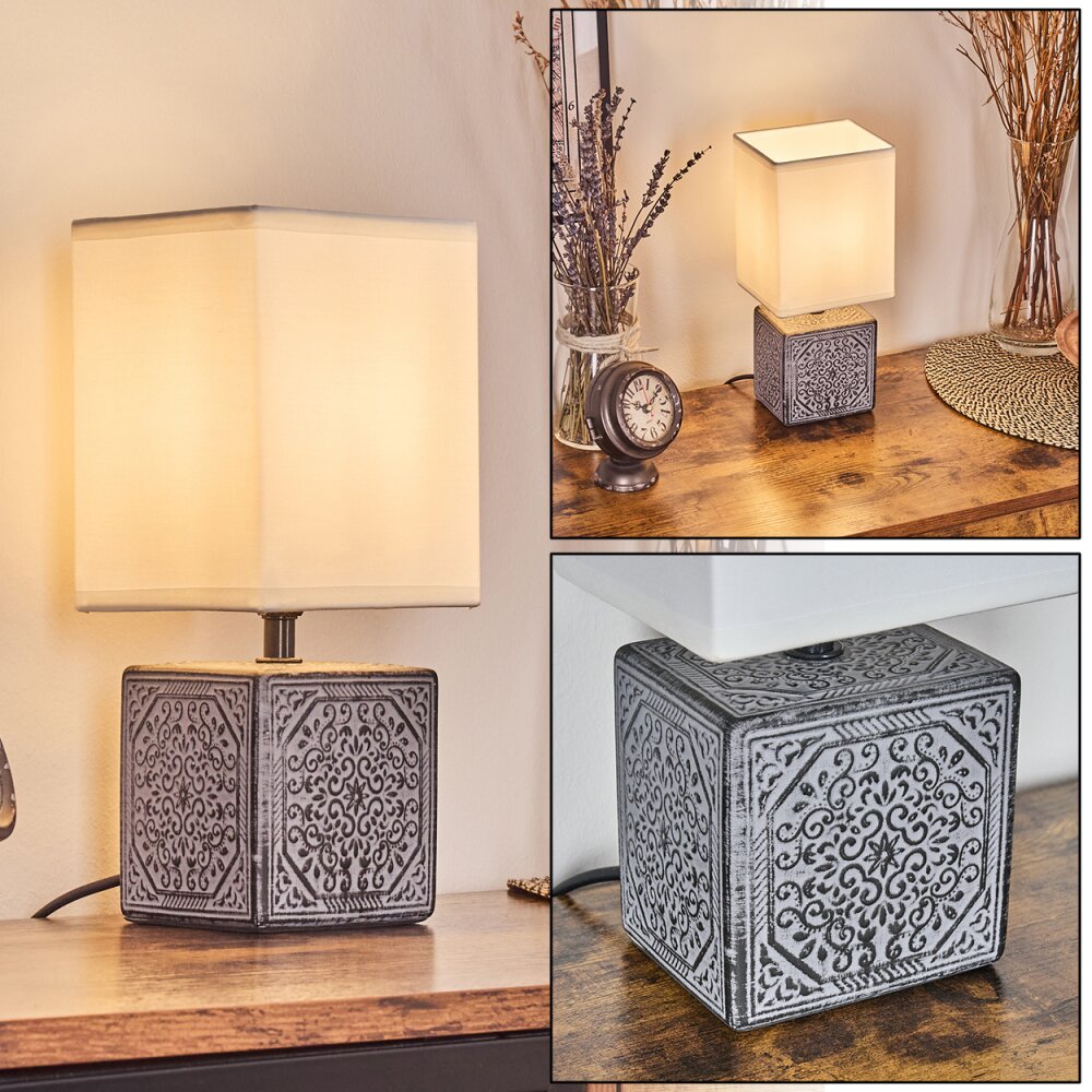 Forshyttan Tischleuchte Grau, Weiß, 1-flammig main product photo