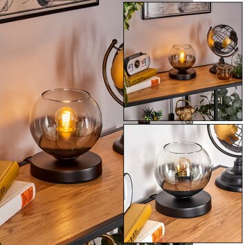 Koyoto Tischleuchte Glas 15 cm Klar, Rauchfarben, 1-flammig Koyoto Tischleuchte Glas 15 cm Klar, Rauchfarben, 1-flammig