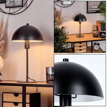 Pilzlampe Sandvig Tischleuchte Schwarz, 1-flammig