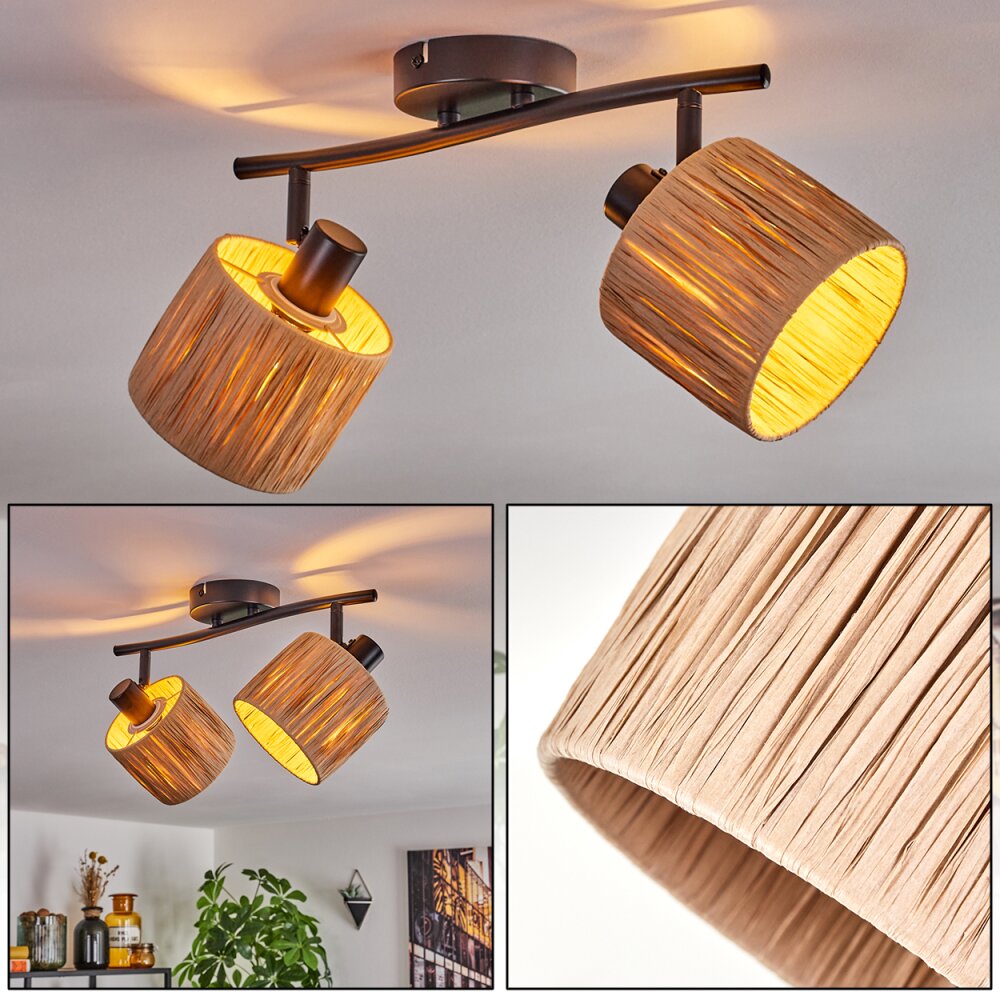 Granja Deckenleuchte Schwarz, 2-flammig main product photo