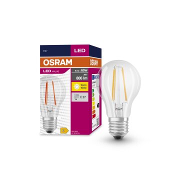 OSRAM LED Value E27 6,5 Watt 806 Lumen 2700 Kelvin