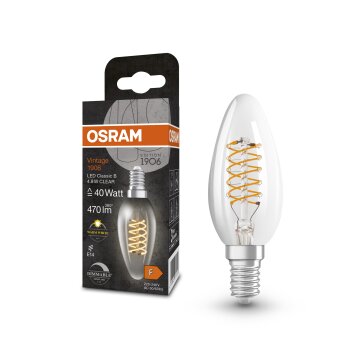 OSRAM Vintage 1906 LED E14 4,8 Watt 470 Lumen 2700 Kelvin