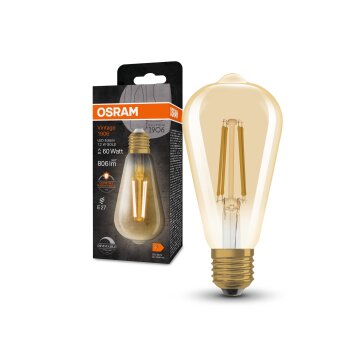 OSRAM Vintage 1906 LED E27 7,2 Watt 806 Lumen 2400 Kelvin