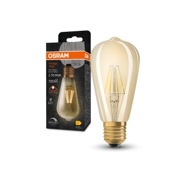 OSRAM Vintage 1906 LED E27 6,5 Watt 725 Lumen 2400 Kelvin