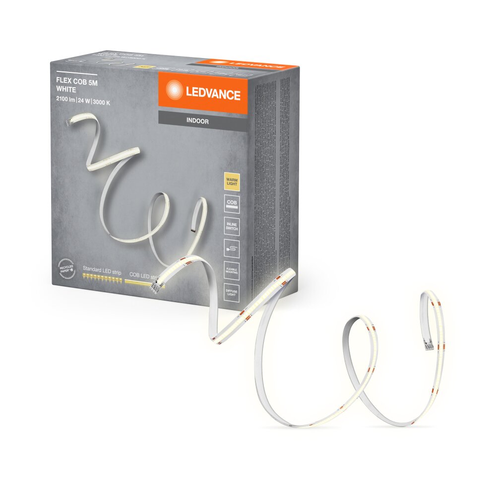 LEDVANCE Flex Cob LED Streifen Gelb, 1-flammig main product photo