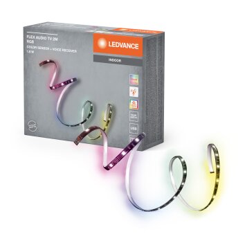 LEDVANCE Flex Audio LED Streifen Weiß, 1-flammig, Farbwechsler