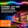 LEDVANCE Flex LED Streifen Weiß, 1-flammig, Fernbedienung, Farbwechsler