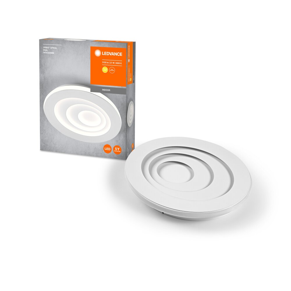 LEDVANCE Orbis Deckenleuchte Weiß, 1-flammig main product photo