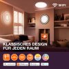 LEDVANCE Orbis Deckenleuchte Beige, 1-flammig