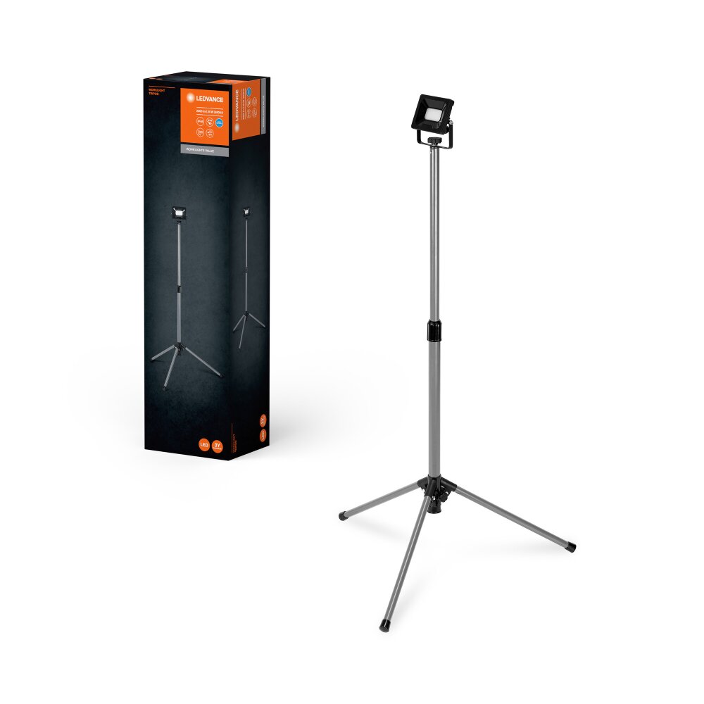 LEDVANCE Led Worklight Baustrahler Grau, Schwarz, 1-flammig main product photo