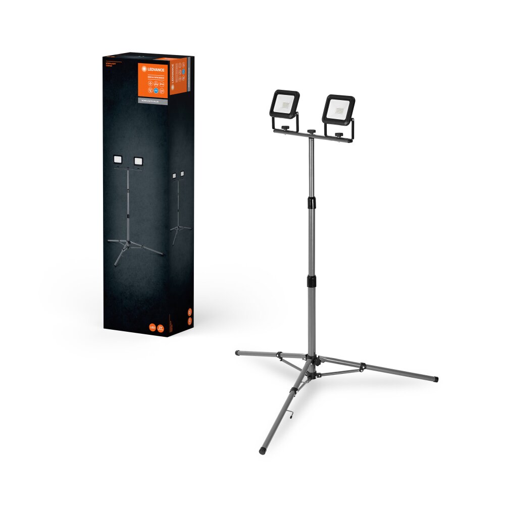 LEDVANCE Led Worklight Baustrahler Grau, Schwarz, 1-flammig main product photo