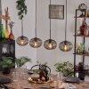 Oravi Pendelleuchte 20cm Schwarz, 4-flammig
