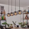 Oravi Pendelleuchte 20cm Schwarz, 4-flammig