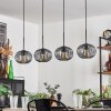 Oravi Pendelleuchte 20cm Schwarz, 4-flammig