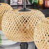 Bauro Pendelleuchte 20cm Naturfarben, 4-flammig