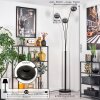 Gastor Stehleuchte Glas 15 cm Schwarz, 3-flammig
