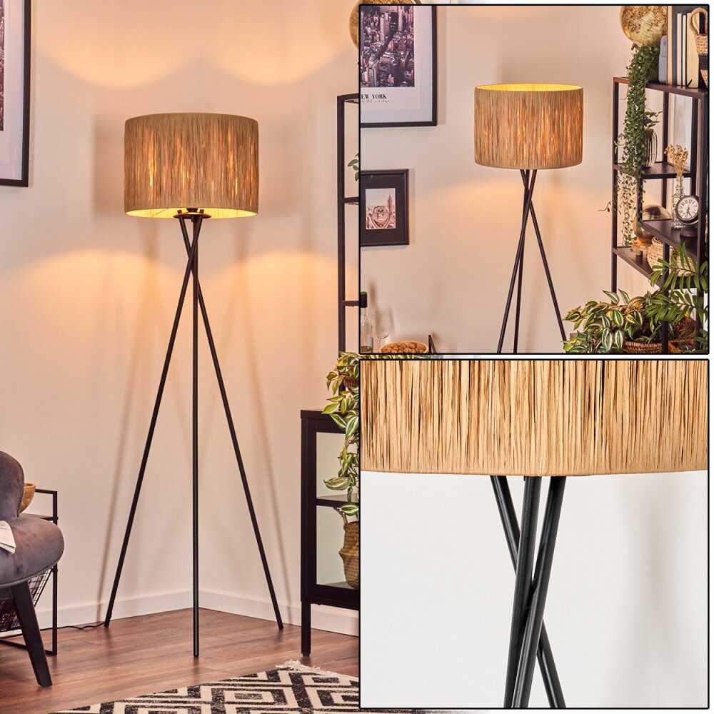 Granja Stehleuchte Schwarz, 1-flammig main product photo