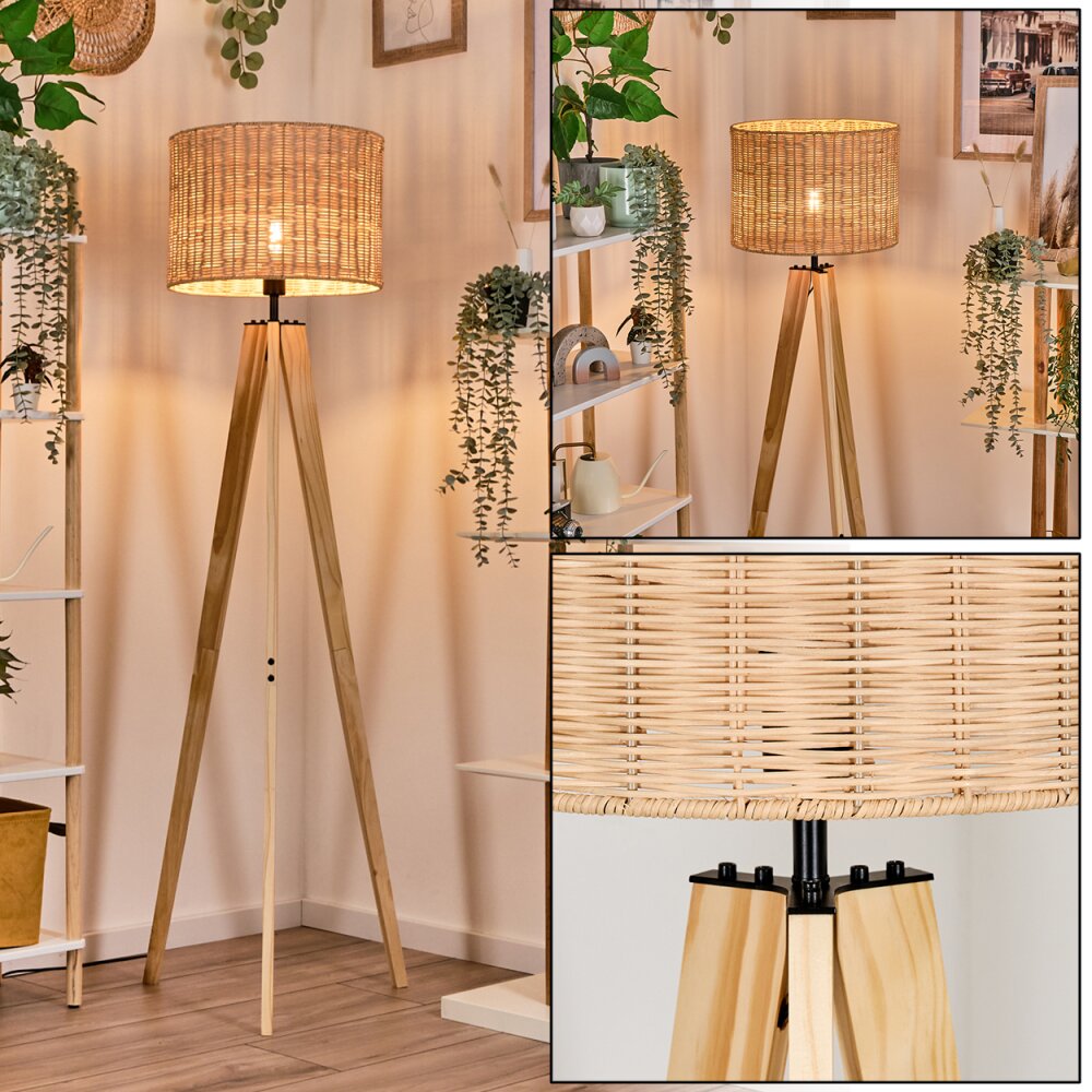 Cavaca Stehleuchte Naturfarben, 1-flammig main product photo