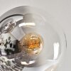 Gastor Deckenleuchte Glas 15 cm Bernsteinfarben, Klar, Rauchfarben, 12-flammig