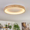 Lockeby Deckenleuchte LED Naturfarben, Weiß, 1-flammig