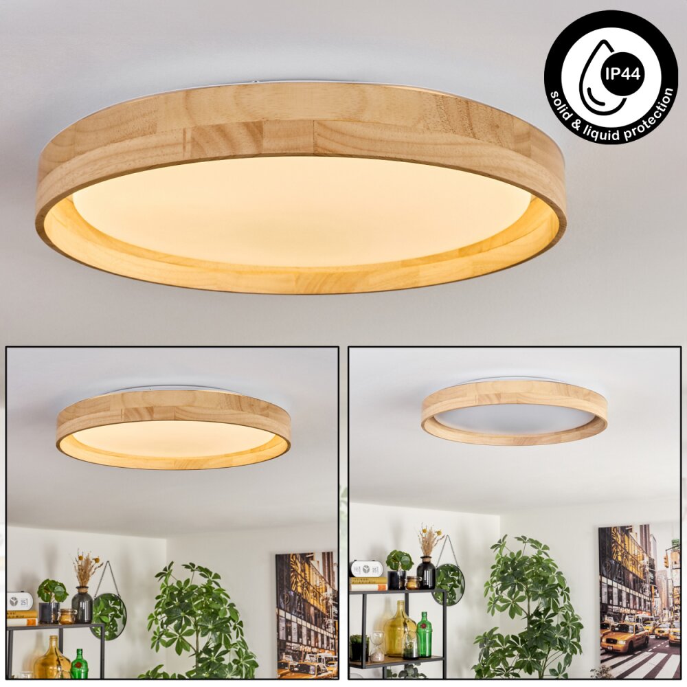 Tabernas Deckenleuchte LED Naturfarben, Weiß, 1-flammig main product photo
