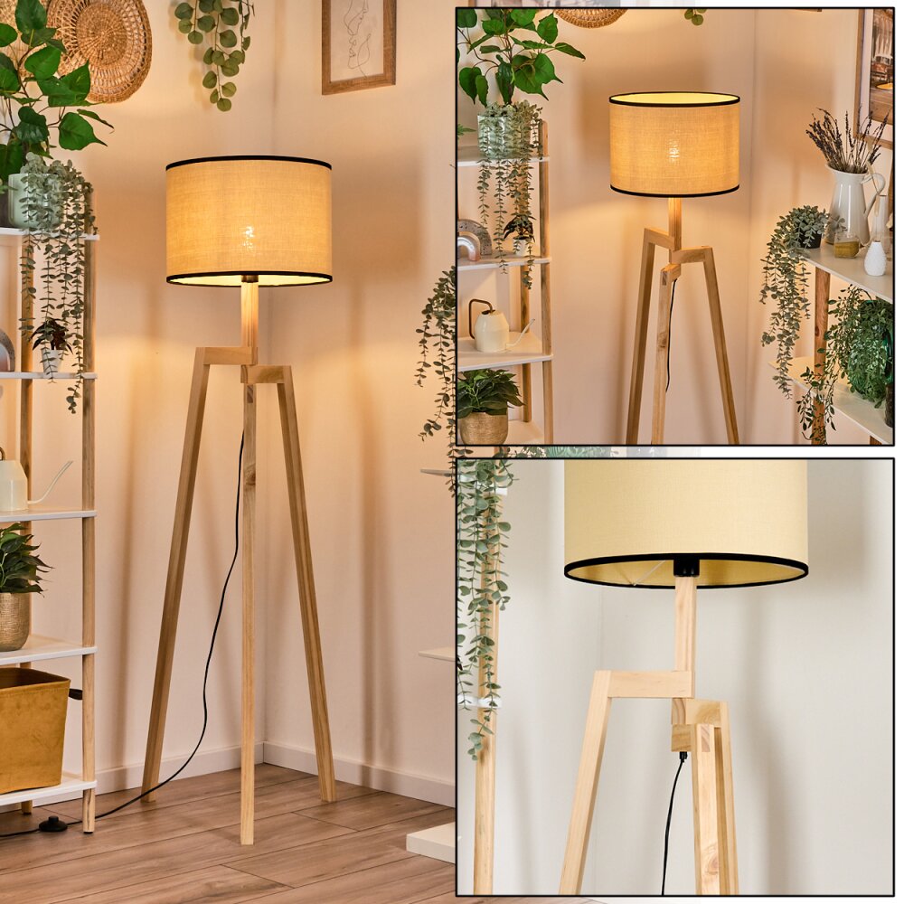 Chellas Stehleuchte Naturfarben, 1-flammig main product photo
