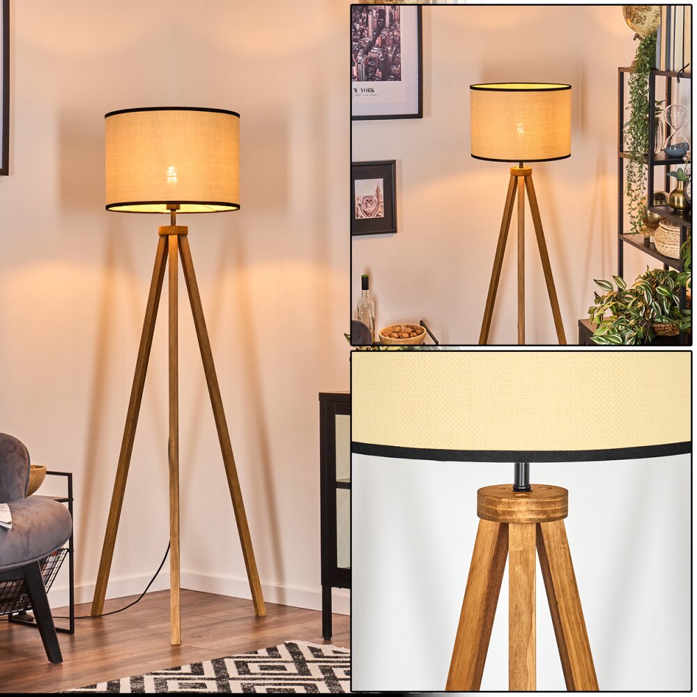Chellas Stehleuchte Naturfarben, 1-flammig main product photo