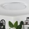 Sani Deckenpanel LED Weiß, 1-flammig, Fernbedienung, Farbwechsler