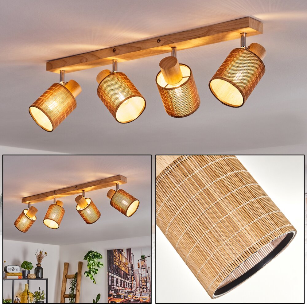 Kinnared Deckenleuchte Chrom, Naturfarben, 4-flammig main product photo