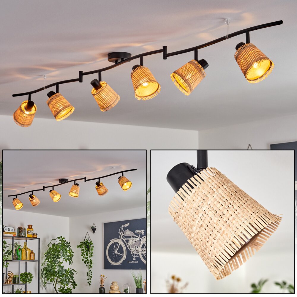 Lindberg Deckenleuchte Schwarz, 6-flammig main product photo