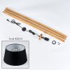 Bassagoda Stehleuchte 45 cm Naturfarben, 1-flammig