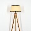 Chellas Stehleuchte 45 cm Naturfarben, 1-flammig