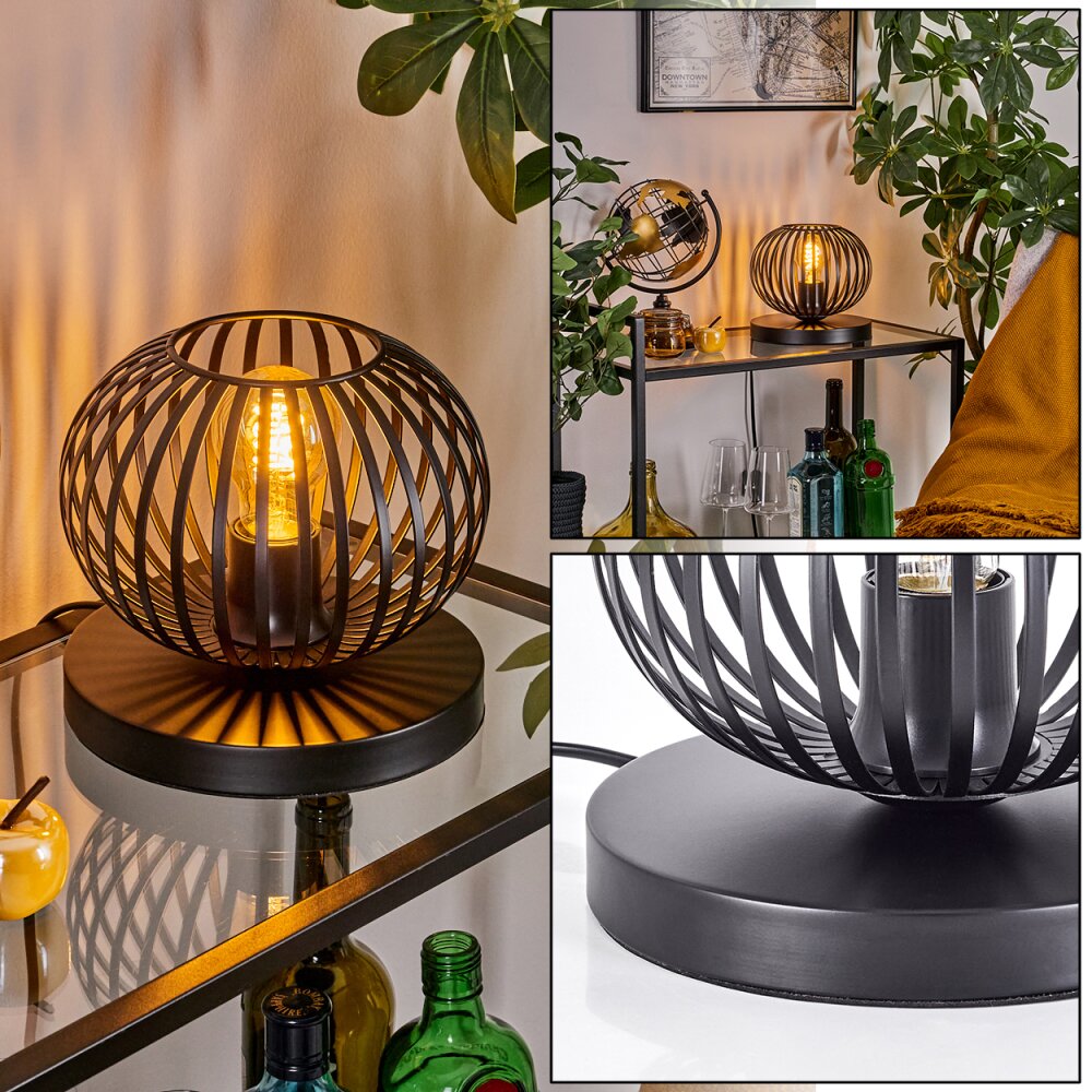 Oravi Tischleuchte 20cm Schwarz, 1-flammig main product photo
