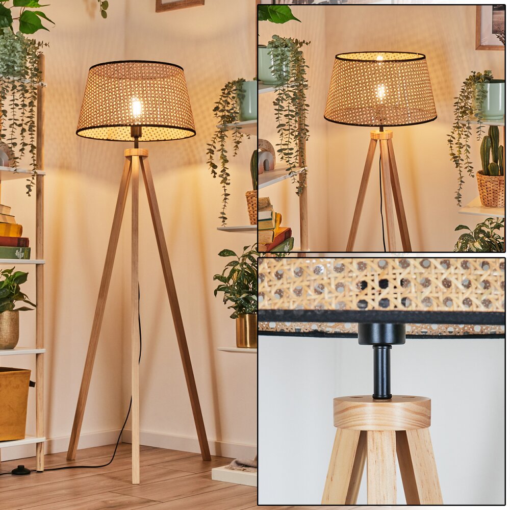 Ramila Stehleuchte 45 cm Naturfarben, 1-flammig main product photo