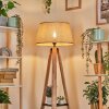 Sabadim Stehleuchte 45 cm beige, Naturfarben, 1-flammig