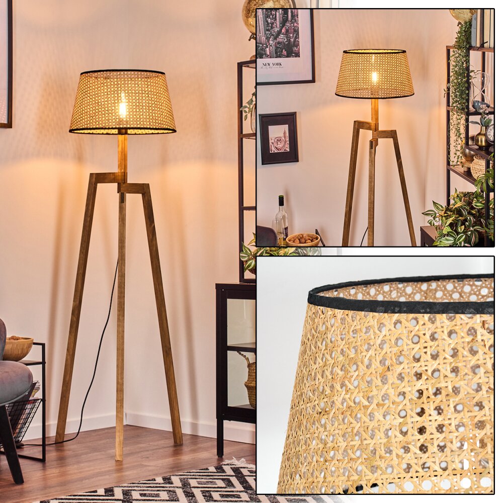 Ramila Stehleuchte 45 cm Naturfarben, 1-flammig main product photo