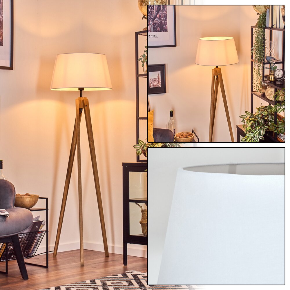 Bassagoda Stehleuchte 45 cm Naturfarben, 1-flammig main product photo