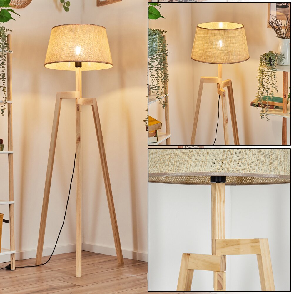 Sabadim Stehleuchte 45 cm Naturfarben, 1-flammig main product photo
