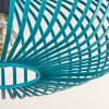 Oravi Deckenleuchte 40,5 cm Blau, 1-flammig