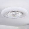Benesal Deckenventilator Weiß, 1-flammig, Fernbedienung