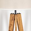 Bassagoda Stehleuchte 45 cm Naturfarben, Schwarz, 1-flammig